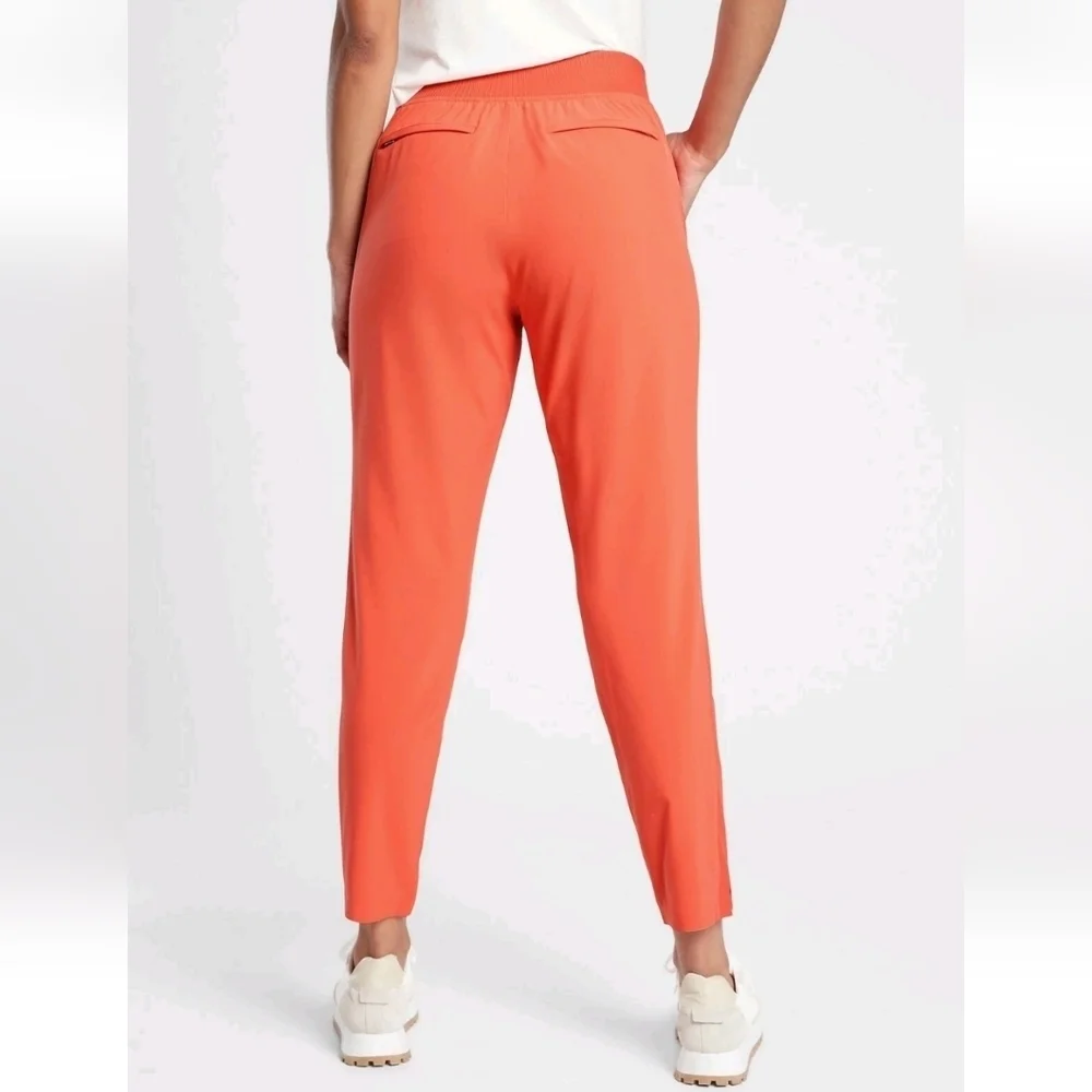 Athleta Brooklyn Ankle Pant Orange Haze Size 0 - Picture 3 of 11